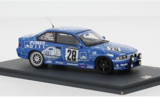 Bmw M3 1/43 Spark (E36) 24h Nürburgring 1997 #28 1:43 modellautos