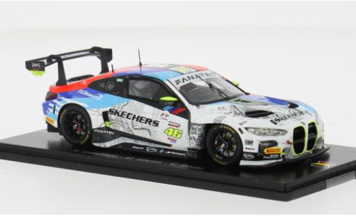 Bmw M4 1/43 Spark GT3 24h Spa 2024 Team WRT #46 1:43 modellautos