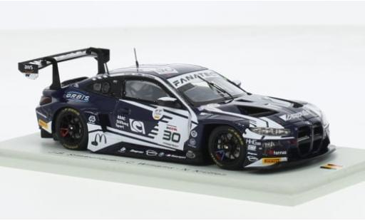 Bmw M4 1/43 Spark GT3 No.30 Team WRT 24h Spa 2023 1:43 modellautos