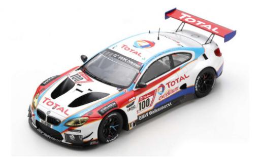 Bmw M6 1/43 Spark GT3 No.100 Walkenhorst Motorsport Total 24h Nürburgring 2020 H.Walkenhorst/A.Ziegler/F.von Bohlen/M.von Bohlen modellautos
