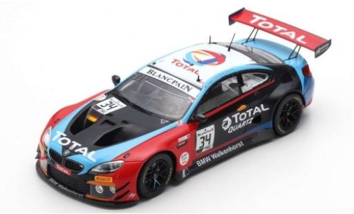Bmw M6 1/43 Spark GT3 No.34 Walkenhorst Motorsport Total 24h Spa 2019 M.Jensen/C.Krognes/N.Catsburg modellautos