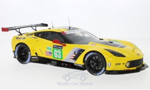 Modellautos Chevrolet Corvette C7 1/18 Spark C7.R No.63 Racing - GM 24h Le Mans 2017 J.Magnussen/A.Garcia/J.Taylor Chevrolet Corvette C7 1/18 Spark C7.R No.63 Racing - GM 24h Le Mans 2017 J.Magnussen/A.Garcia/J.Taylor modellautos