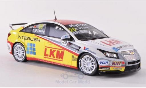 Chevrolet Cruze 2012 1/43 Spark 1.6T No.20 LKM WTCC Macau 2012 D.O Young modellautos