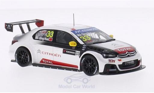 Citroen C Elysee 1/43 Spark -Elysee WT No.33 Racing WT Marokko 2015 M.Qing Hua modellautos