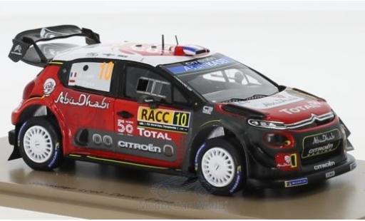 Modellautos Citroen C3 1/43 Spark WRC No.10 Rallye WM Rallye Catalunya 2018 S.Loeb/D.Elena Citroen C3 1/43 Spark WRC No.10 Rallye WM Rallye Catalunya 2018 S.Loeb/D.Elena modellautos