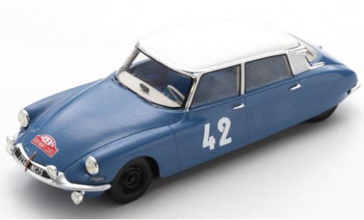 Modellautos Citroen DS 1/43 Spark 19 No.42 Rallye Monte Carlo 1963 L.Bianchi/J.-C.Ogier Citroen DS 1/43 Spark 19 No.42 Rallye Monte Carlo 1963 L.Bianchi/J.-C.Ogier modellautos