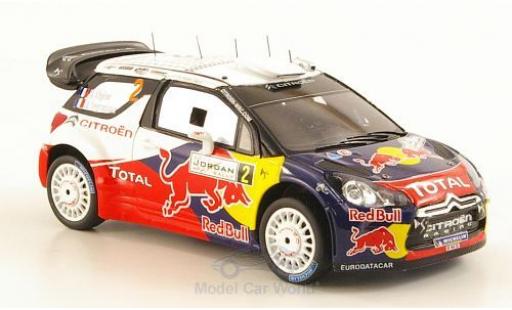 Modellautos DS Automobiles DS3 1/43 Spark Citroen WRC No.2 Total Rallye Jordanien 2011 S.Ogier / J.Ingrassia DS Automobiles DS3 1/43 Spark Citroen WRC No.2 Total Rallye Jordanien 2011 S.Ogier / J.Ingrassia modellautos