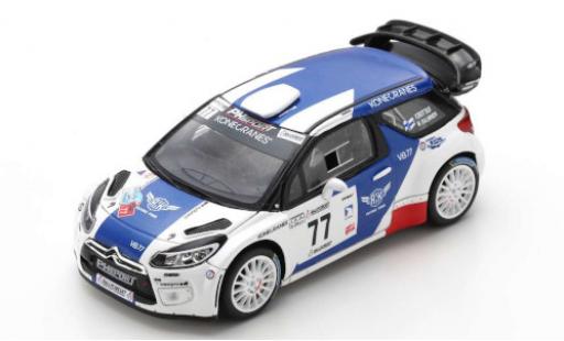 Modellautos DS Automobiles DS3 1/43 Spark Citroen WRC No.77 PH Sport Rallye Circuit Cote d Azur 2019 V.Bottas/M.Salminen DS Automobiles DS3 1/43 Spark Citroen WRC No.77 PH Sport Rallye Circuit Cote d Azur 2019 V.Bottas/M.Salminen modellautos