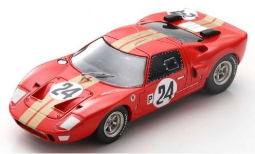 Ford GT40 1/43 Spark AMR2 RHD No.24 Alan Mann Racing 12h Sebring 1966 G.Hill/J.Stewart modellautos