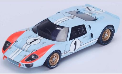 Modellautos Ford GT40 1/18 Spark MkII No.1 24h Le Mans 1966 K.Miles/D.Hulme Ford GT40 1/18 Spark MkII No.1 24h Le Mans 1966 K.Miles/D.Hulme modellautos