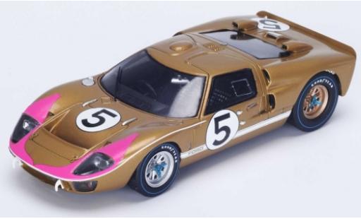 Modellautos Ford GT40 1/18 Spark MkII No.5 24h Le Mans 1966 R.Bucknum/D.Hutcherson Ford GT40 1/18 Spark MkII No.5 24h Le Mans 1966 R.Bucknum/D.Hutcherson modellautos