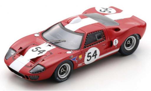 Ford GT40 1/43 Spark RHD No.54 BOAC 6h Silverstone 1967 D.Charlton/C.Crabbe modellautos
