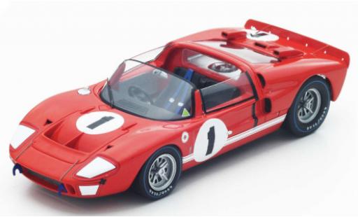 Modellautos Ford GT40 1/18 Spark X1 RHD No.1 12h Sebring 1966 K.Miles/L.Ruby Ford GT40 1/18 Spark X1 RHD No.1 12h Sebring 1966 K.Miles/L.Ruby modellautos