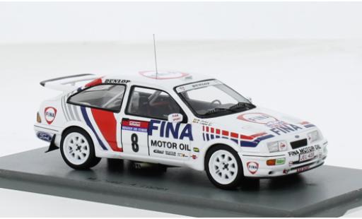 Modellautos Ford Sierra 1/43 Spark RS Cosworth No.8 Fina Rallye WM Tour de Corse 1990 1:43 Ford Sierra 1/43 Spark RS Cosworth No.8 Fina Rallye WM Tour de Corse 1990 1:43 modellautos