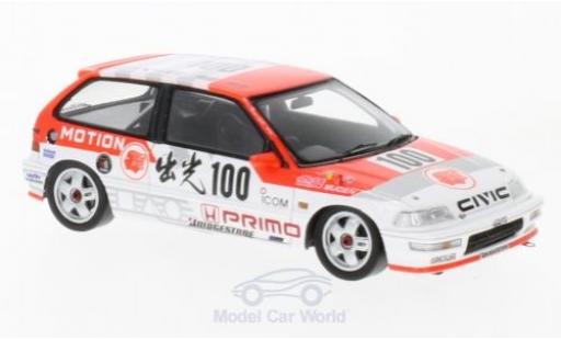 Modellautos Honda Civic 1/43 Spark EF9 RHD No.100 JTC 500km Suzuka 1990 O.Nakako/H.Okada Honda Civic 1/43 Spark EF9 RHD No.100 JTC 500km Suzuka 1990 O.Nakako/H.Okada modellautos