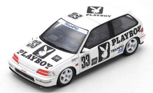 Modellautos Honda Civic 1/43 Spark (EF9) RHD No.33 Playboy JTC Autopolis 1991 Y.Muramatsu/T.Hara Honda Civic 1/43 Spark (EF9) RHD No.33 Playboy JTC Autopolis 1991 Y.Muramatsu/T.Hara modellautos