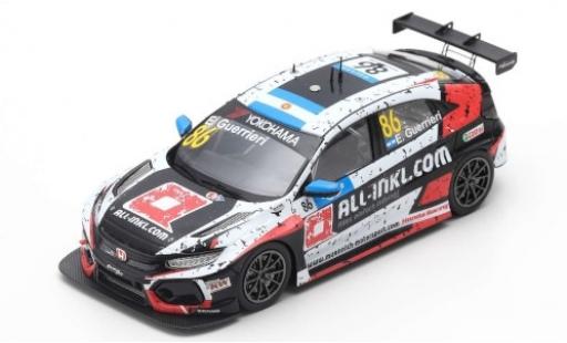 Modellautos Honda Civic 1/43 Spark Type R TCR No.86 Münnich Motorsport ALL-INKL.-COM WTCR Marrakesh 2019 E.Guerrieri Honda Civic 1/43 Spark Type R TCR No.86 Münnich Motorsport ALL-INKL.-COM WTCR Marrakesh 2019 E.Guerrieri modellautos