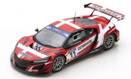 Modellautos Honda NSX 1/43 Spark GT3 No.11 Racing Team Denmark FIA Motorsport Games GT Cup Vallelunga 2019 J.Möller/C.Nielsen Honda NSX 1/43 Spark GT3 No.11 Racing Team Denmark FIA Motorsport Games GT Cup Vallelunga 2019 J.Möller/C.Nielsen modellautos