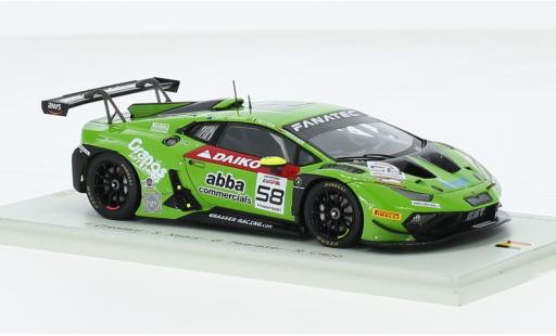 Modellautos Lamborghini Huracan 1/43 Spark GT3 EVO 2 No.58 GRT Grasser Racing Team 24h Spa 2023 1:43 Lamborghini Huracan 1/43 Spark GT3 EVO 2 No.58 GRT Grasser Racing Team 24h Spa 2023 1:43 modellautos