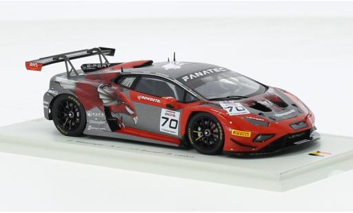 Modellautos Lamborghini Huracan 1/43 Spark GT3 EVO 2 No.70 CrowdStrike Racing by Leipert Motorsport 24h Spa 2023 1:43 Lamborghini Huracan 1/43 Spark GT3 EVO 2 No.70 CrowdStrike Racing by Leipert Motorsport 24h Spa 2023 1:43 modellautos