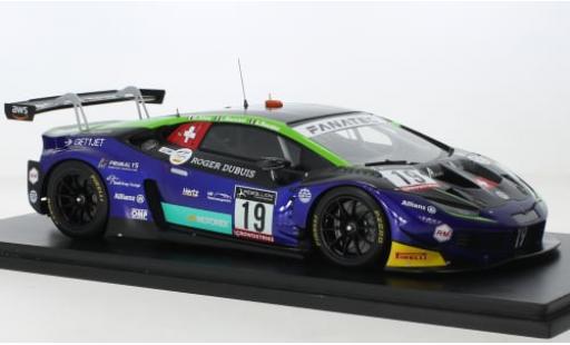 Lamborghini Huracan 1/18 Spark GT3 Evo No.19 Emil Frey Racing 24h Spa 2022 1:18 modellautos