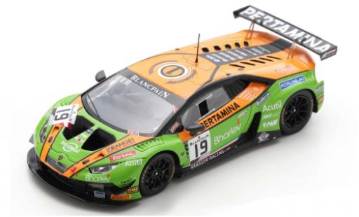Modellautos Lamborghini Huracan 1/43 Spark GT3 Evo No.19 GRT Grasser Racing Team 24h Spa 2019 A.Santamato/G.Tweraser/L.Mauron/A.Amici Lamborghini Huracan 1/43 Spark GT3 Evo No.19 GRT Grasser Racing Team 24h Spa 2019 A.Santamato/G.Tweraser/L.Mauron/A.Amici modellautos