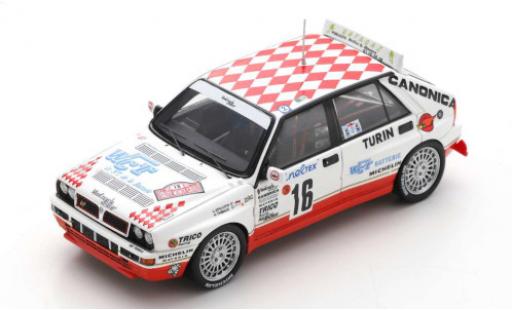 Lancia Delta 1/43 Spark HF Integrale EVO Gr.N No.16 Rallye WM Rallye Monte Carlo 1993 C.Spiliotis/H.Thibaud modellautos