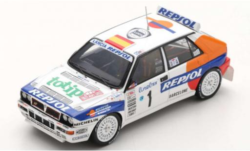 Lancia Delta 1/43 Spark HF Integrale EVO No.1 Repsol Rallye WM Rallye Monte Carlo 1993 C.Sainz/L.Moya modellautos