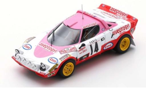 Modellautos Lancia Stratos 1/43 Spark HF No.14 Aseptogyl Rallye WM Monte Carlo 1977 C.Dacremont/C.Galli Lancia Stratos 1/43 Spark HF No.14 Aseptogyl Rallye WM Monte Carlo 1977 C.Dacremont/C.Galli modellautos