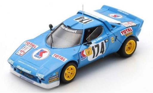Modellautos Lancia Stratos 1/43 Spark HF No.174 Chardonnet KWay Tour de France Auto 1977 B.Darniche/A.Mahe Lancia Stratos 1/43 Spark HF No.174 Chardonnet KWay Tour de France Auto 1977 B.Darniche/A.Mahe modellautos
