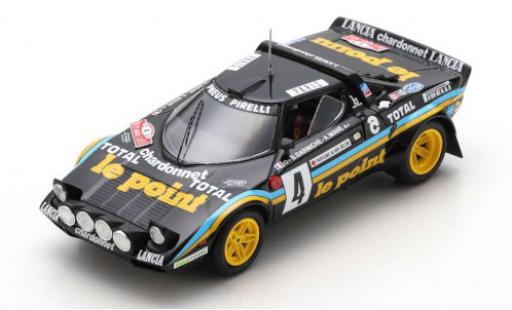 Modellautos Lancia Stratos 1/43 Spark HF No.4 Le Point Rallye WM Rallye Monte Carlo 1981 B.Darniche/A.Mahe Lancia Stratos 1/43 Spark HF No.4 Le Point Rallye WM Rallye Monte Carlo 1981 B.Darniche/A.Mahe modellautos