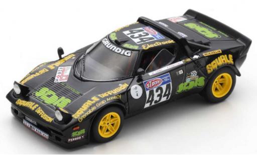 Modellautos Lancia Stratos 1/43 Spark HF No.434 Tour de France Auto 1976 B.Saby/F.Conconi Lancia Stratos 1/43 Spark HF No.434 Tour de France Auto 1976 B.Saby/F.Conconi modellautos