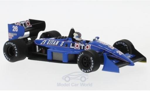 Modellautos Ligier JS3 1/43 Spark 1 No.26 GP Detroit 1988 S.Johansson Ligier JS3 1/43 Spark 1 No.26 GP Detroit 1988 S.Johansson modellautos