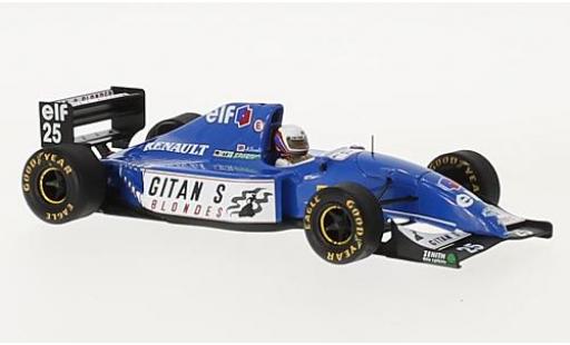 Modellautos Ligier JS3 1/43 Spark 9 No.25 Gitanes Formel 1 GP South Afrika 1993 avec Decals M.Blundell Ligier JS3 1/43 Spark 9 No.25 Gitanes Formel 1 GP South Afrika 1993 avec Decals M.Blundell modellautos
