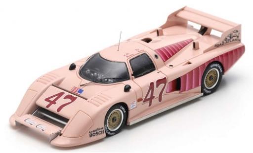 March 83 1/43 Spark G RHD No.47 Candy Cake Road Atlanta 19 P.Romero/D.Bundy modellautos