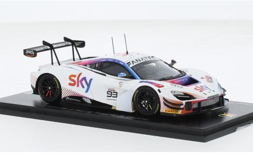 Modellautos McLaren 720 1/43 Spark S GT3 EVO No.93 SKY - Tempesta Racing 24h Spa 2023 1:43 McLaren 720 1/43 Spark S GT3 EVO No.93 SKY - Tempesta Racing 24h Spa 2023 1:43 modellautos