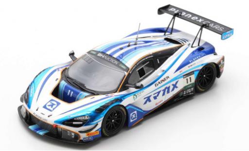 Modellautos McLaren 720 1/43 Spark S GT3 No.11 Planex Smacam Racing 10H Suzuka 2019 M.Hakkinen/K.Kubota/H.Ishiura McLaren 720 1/43 Spark S GT3 No.11 Planex Smacam Racing 10H Suzuka 2019 M.Hakkinen/K.Kubota/H.Ishiura modellautos