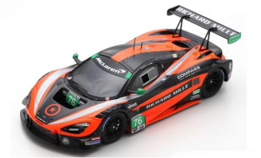 Modellautos McLaren 720 1/43 Spark S GT3 No.76 Compass Racing Richard Mille Belle Isle 2019 P.Holton/M.Plumb McLaren 720 1/43 Spark S GT3 No.76 Compass Racing Richard Mille Belle Isle 2019 P.Holton/M.Plumb modellautos