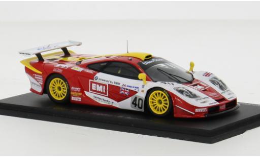 Modellautos McLaren F1 1/43 Spark GTR No.40 Gulf Team Davidoff 24h Le Mans 1998 1:43 McLaren F1 1/43 Spark GTR No.40 Gulf Team Davidoff 24h Le Mans 1998 1:43 modellautos