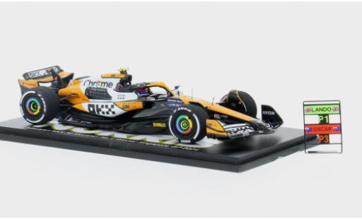 McLaren F1 1/43 Spark MCL38 GP Singapur 2024 Team #4 1:43 modellautos