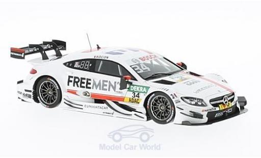 Modellautos Mercedes Classe C DTM 1/43 Spark AMG C63 DTM No.34 -AMG DTM Team ART Freemens DTM 2016 E.Ocon Mercedes Classe C DTM 1/43 Spark AMG C63 DTM No.34 -AMG DTM Team ART Freemens DTM 2016 E.Ocon modellautos