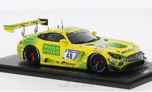 Modellautos Mercedes AMG GT 1/43 Spark 3 No.48 -AMG Team Mann Filter 24h Nürburgring 2018 C.Hohenadel/I.Dontje/M.Götz/R.van der Zande Mercedes AMG GT 1/43 Spark 3 No.48 -AMG Team Mann Filter 24h Nürburgring 2018 C.Hohenadel/I.Dontje/M.Götz/R.van der Zande modellautos