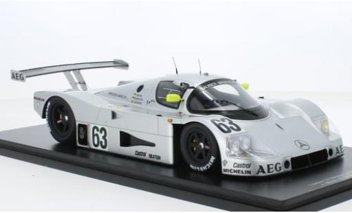 Modellautos Mercedes C9 1/18 Spark No.63 24h Le Mans 1989 1:18 Mercedes C9 1/18 Spark No.63 24h Le Mans 1989 1:18 modellautos