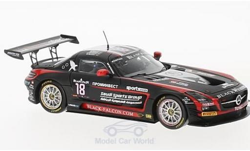 Modellautos Mercedes SLS 1/43 Spark AMG GT3 No.18 Black Falcon 24h Spa 2014 R.Muscat/V.Lunkin/T.Al Faisal/C.Bracke Mercedes SLS 1/43 Spark AMG GT3 No.18 Black Falcon 24h Spa 2014 R.Muscat/V.Lunkin/T.Al Faisal/C.Bracke modellautos