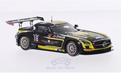 Modellautos Mercedes SLS 1/43 Spark AMG GT3 No.18 Black Falcon Racing 24h Spa 2015 O.Morley/S.Johnston/M.Engel/B.Schneider Mercedes SLS 1/43 Spark AMG GT3 No.18 Black Falcon Racing 24h Spa 2015 O.Morley/S.Johnston/M.Engel/B.Schneider modellautos