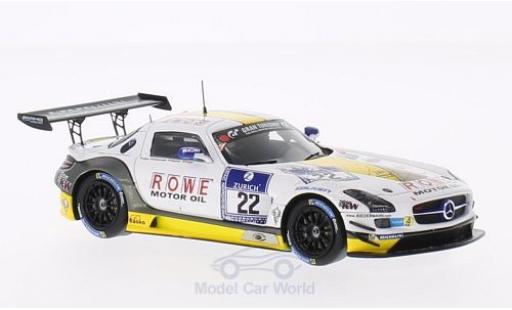 Modellautos Mercedes SLS 1/43 Spark AMG GT3 No.22 Rowe Racing 24h Nürburgring 2014 M.Zehe/C.Hohenadel/N.Bastian/M.Engel Mercedes SLS 1/43 Spark AMG GT3 No.22 Rowe Racing 24h Nürburgring 2014 M.Zehe/C.Hohenadel/N.Bastian/M.Engel modellautos
