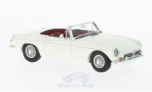 MG B 1/43 Spark Cabrio weiss RHD 1966 modellautos