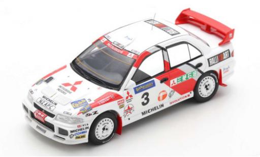 Modellautos Mitsubishi Lancer 1/43 Spark Evolution III No.3 Rallye Hong Kong - Peking 1996 R.Burns/R.Reid Mitsubishi Lancer 1/43 Spark Evolution III No.3 Rallye Hong Kong - Peking 1996 R.Burns/R.Reid modellautos