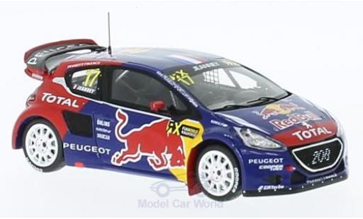 Modellautos Peugeot 208 1/43 Spark WRX No.17 Team -Hansen Red Bull Rallye-Cross WM Deutschland 2015 D.Jeanney Peugeot 208 1/43 Spark WRX No.17 Team -Hansen Red Bull Rallye-Cross WM Deutschland 2015 D.Jeanney modellautos