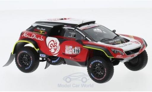 Modellautos Peugeot 3008 1/43 Spark DKR Maxi No.319 PH-Sport Abu Dhabi Rallye Dakar 2018 K.AI Qassimi/P.Maimom Peugeot 3008 1/43 Spark DKR Maxi No.319 PH-Sport Abu Dhabi Rallye Dakar 2018 K.AI Qassimi/P.Maimom modellautos